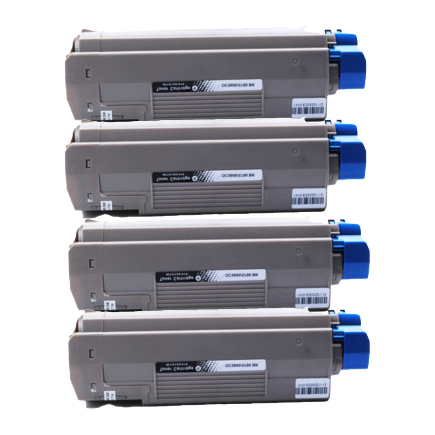 OKI C5600 KCMY, 4-färgs bläckpatronset, tillbehör, garanti 3 år