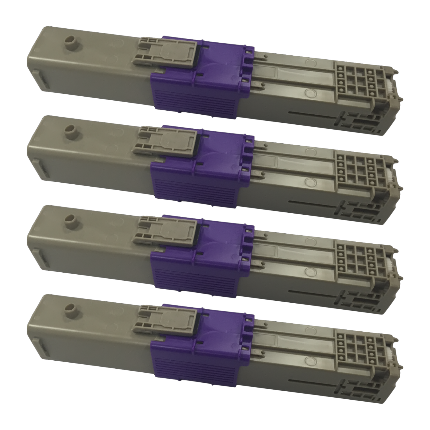 OKI C332 (MC363) KCMY, 4-färgs bläckpatronset, tillbehör, garanti 3 år