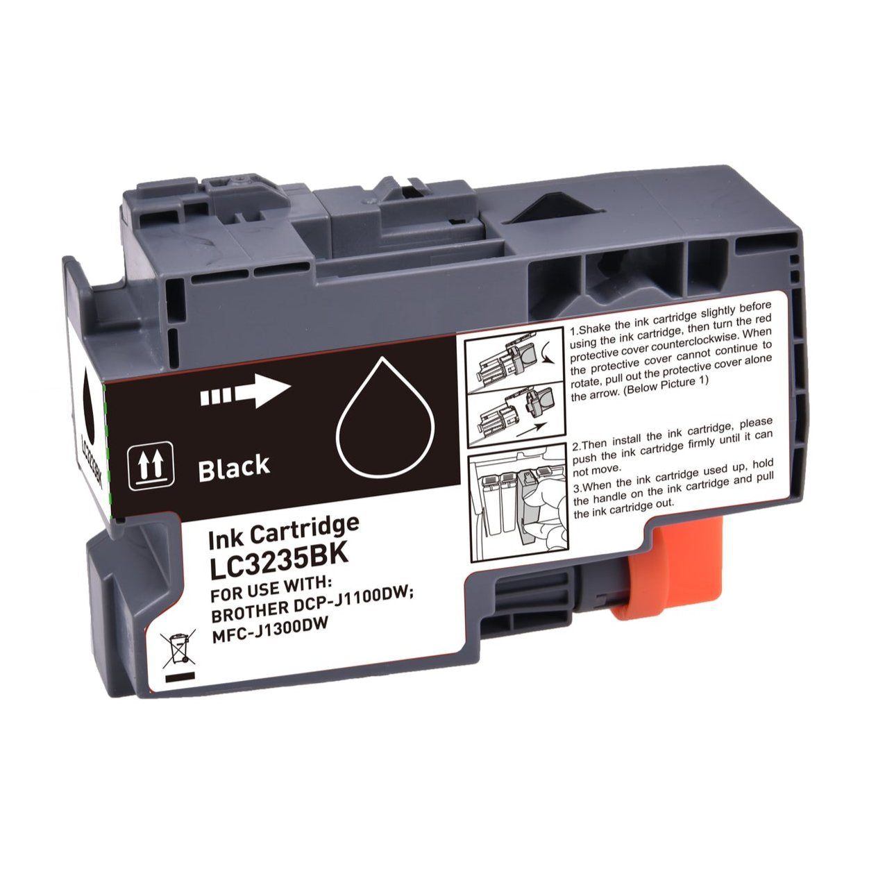 Brother LC-3235LBKX bläckpatron, tillbehör 6000 sidor Svart, Garanti 3 år.