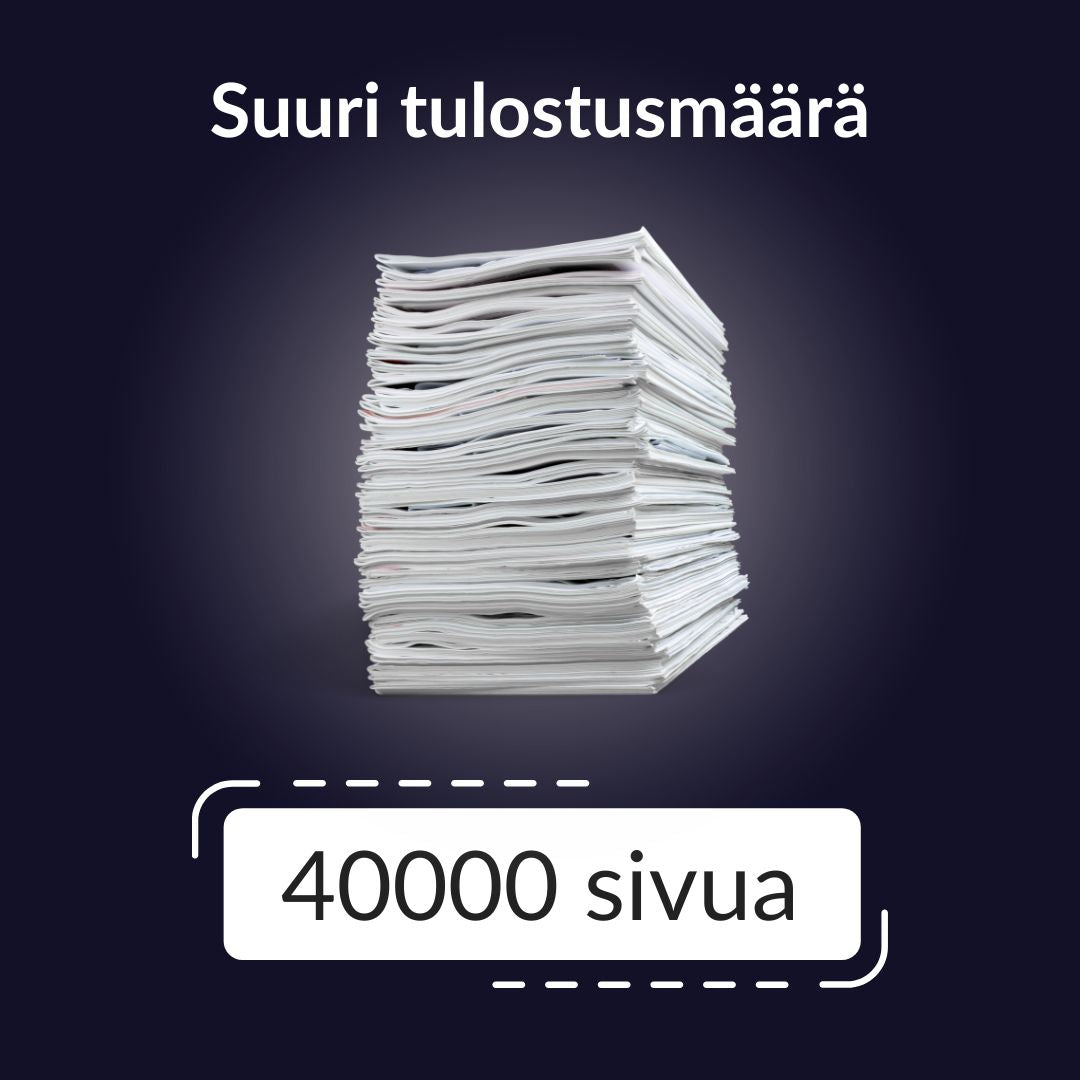 Kyocera TK-3200 mustekasetti, tarvike 40000 sivua, Musta, Takuu 3v.