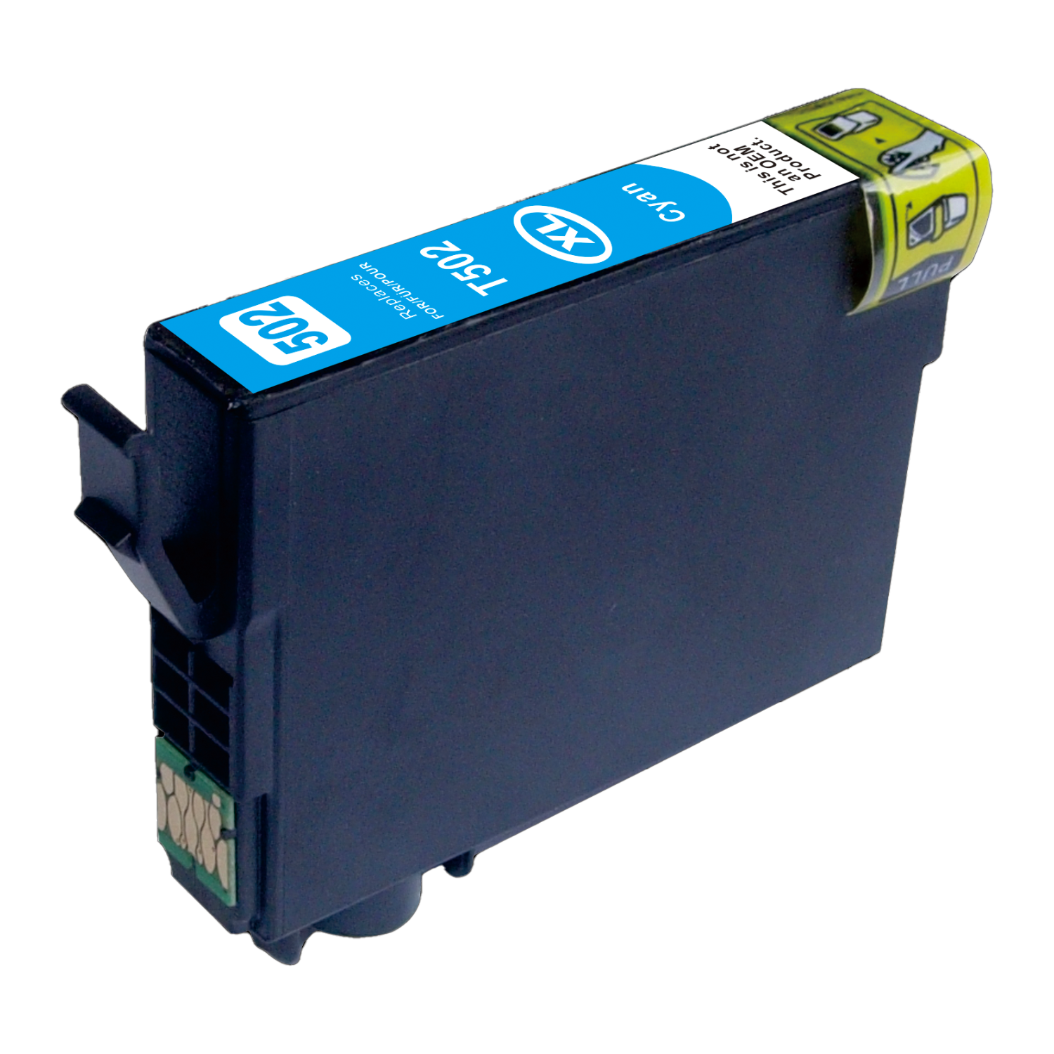 Epson 502XL C ink cartridge, accessory 470 pages, C13T02W24010 Cyan