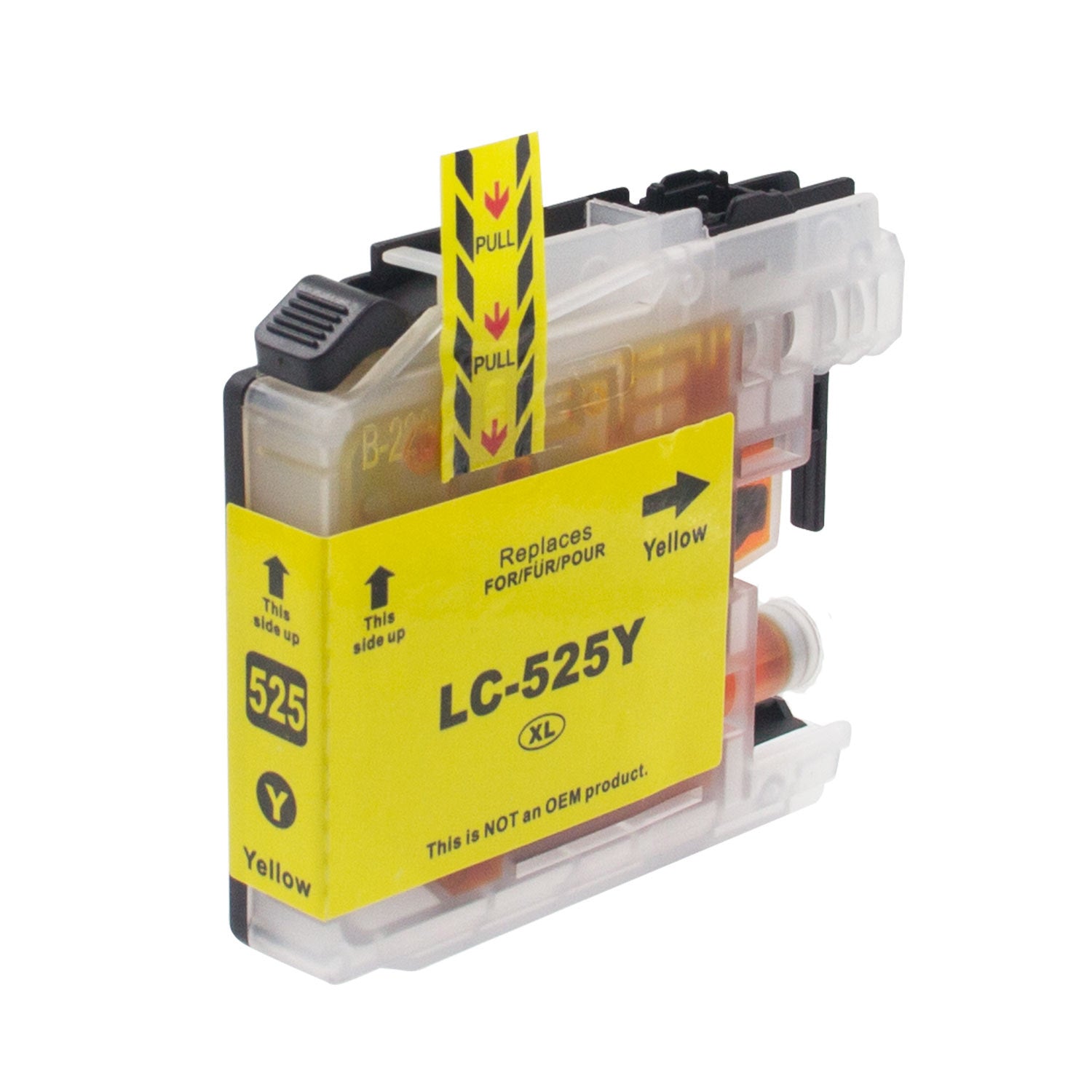 Brother LC-525XLY bläckpatron, tillbehör 16,6ml Gul, Garanti 3 år.
