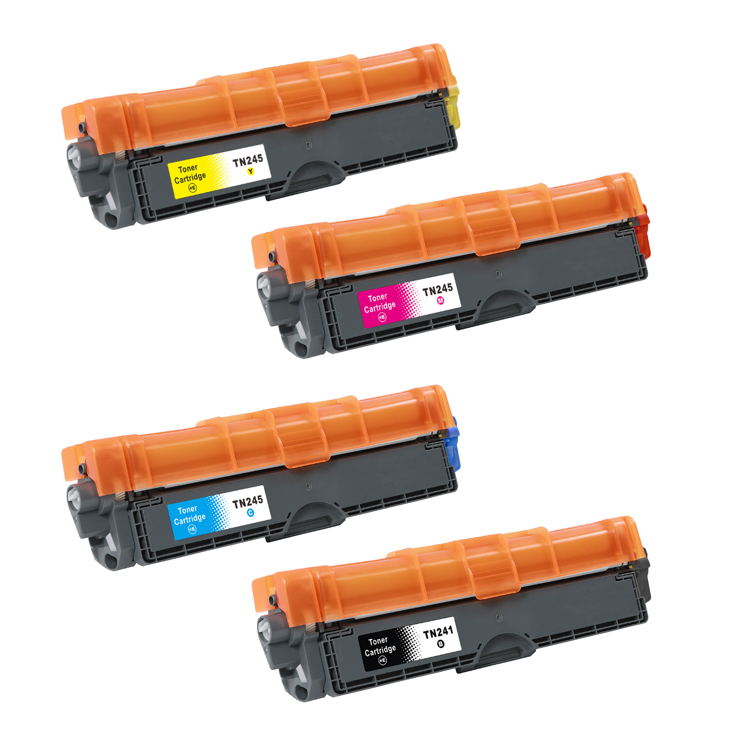 Brother TN-243CMYK ink cartridge set, accessory 4 colors, Warranty 3 years.