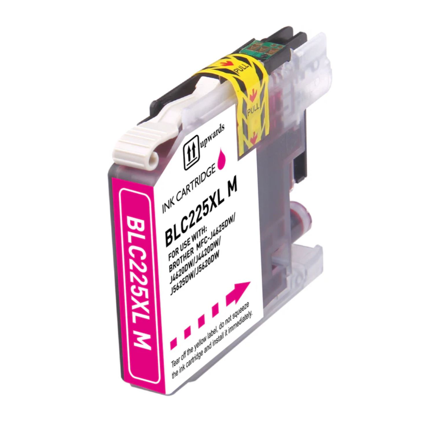 Brother LC-225XLM ink cartridge, accessory 15.6ml Magenta, Warranty 3 years.