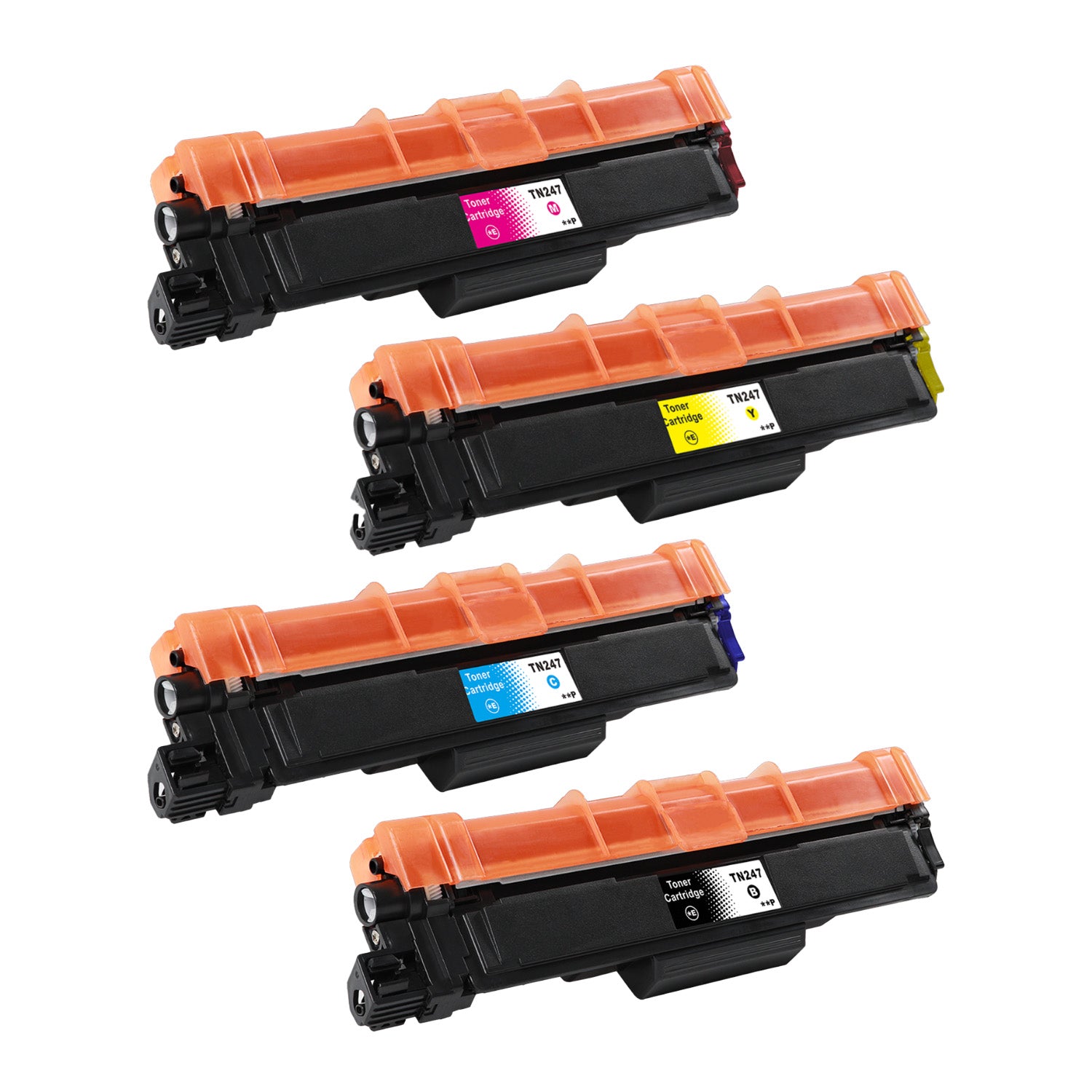 Brother TN-247BK/C/M/Y ink cartridge, accessories 2300 and 3000 pages, Warranty 3 years