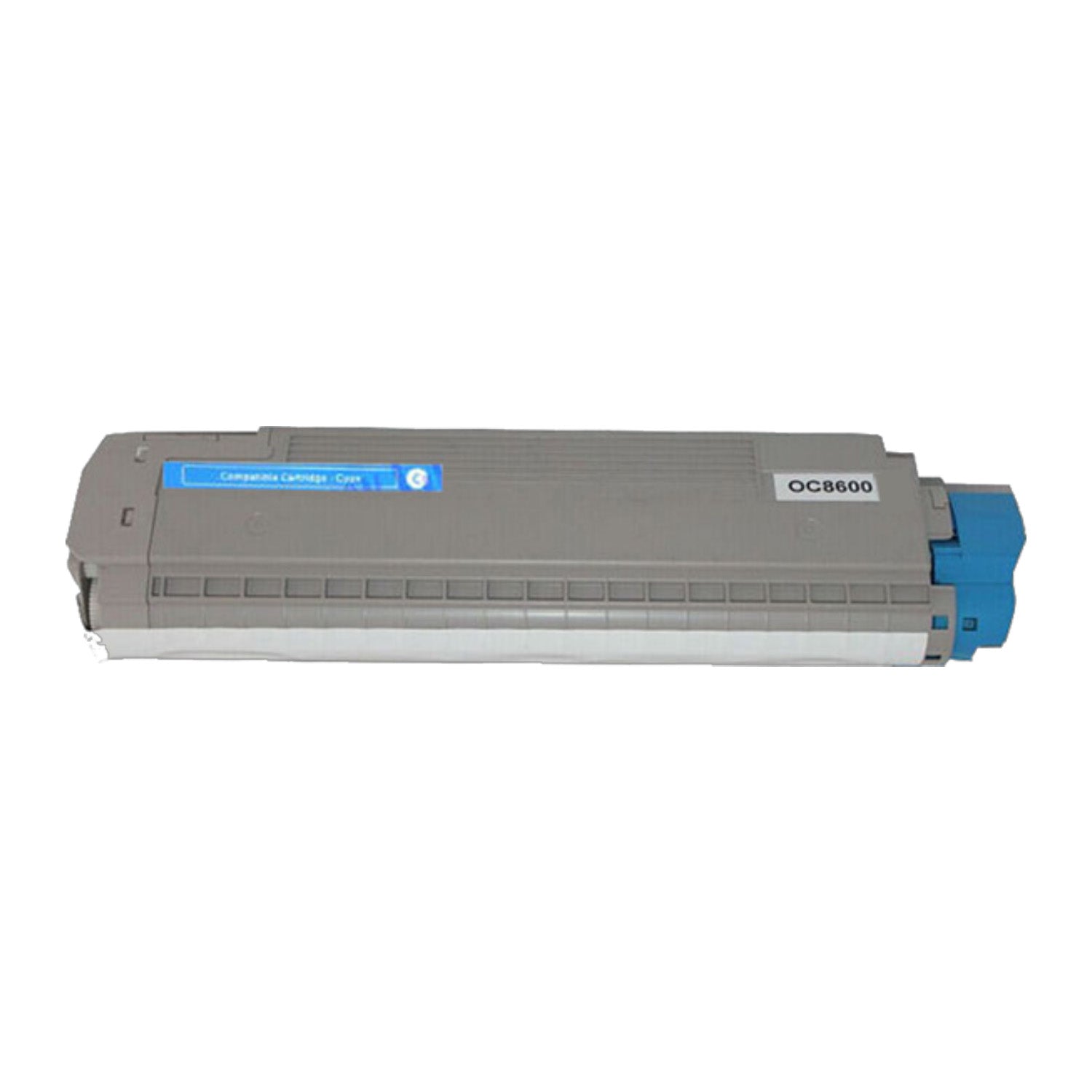 OKI 43487711 ink cartridge, supply 6000 pages, C8600 Cyan, Warranty 3 years.