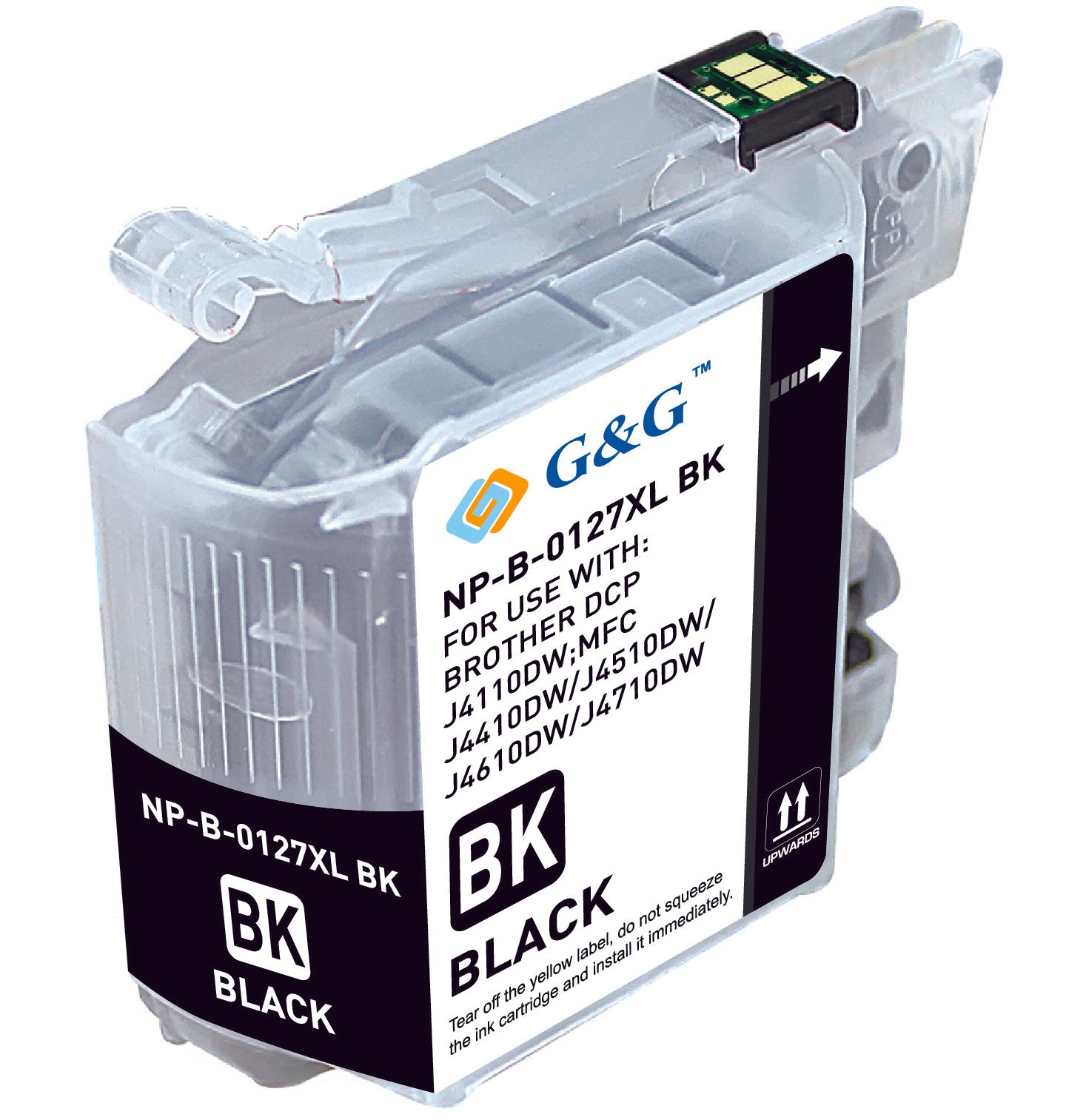 Brother LC-127XLBK ink cartridge, accessory 28ml Black, Warranty 3 years.