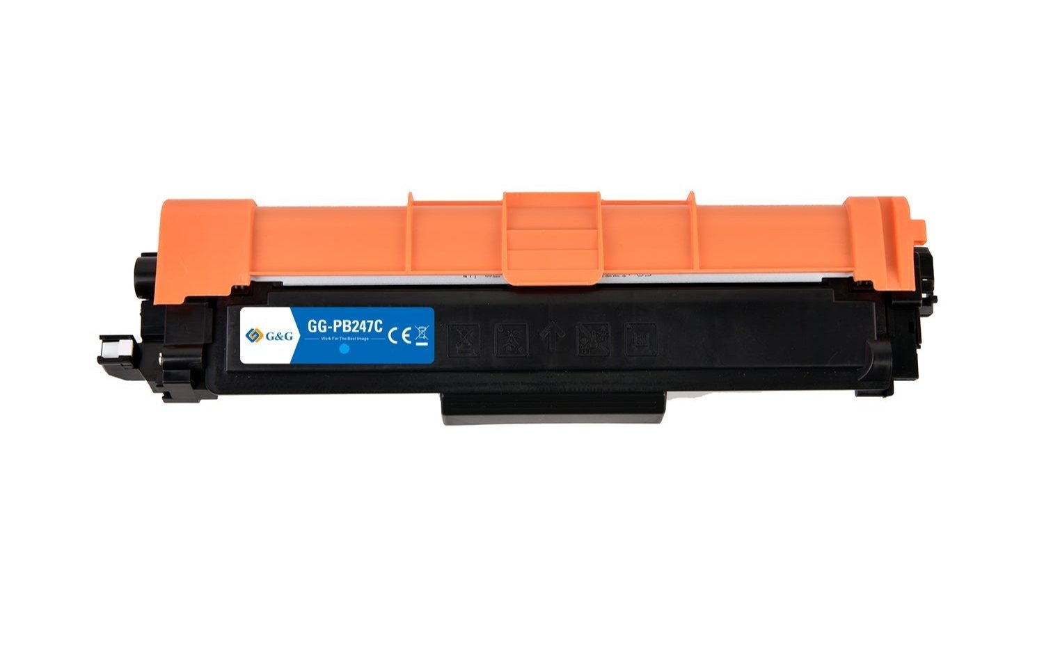 Brother TN-247C ink cartridge, accessory 2300 pages, Cyan, Warranty 3 years.