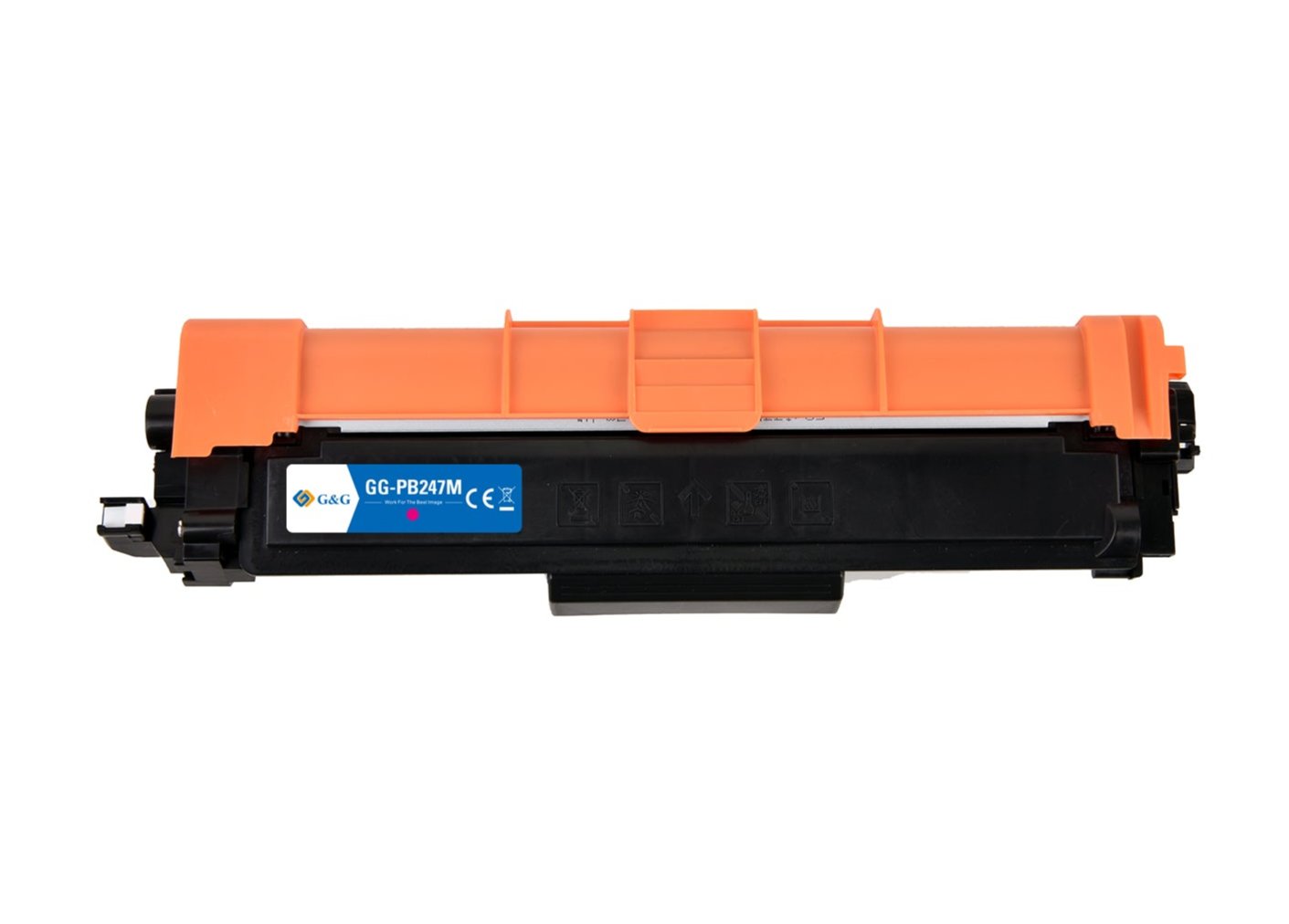 Brother TN-247M ink cartridge, accessory 2300 pages, Magenta, Warranty 3 years.
