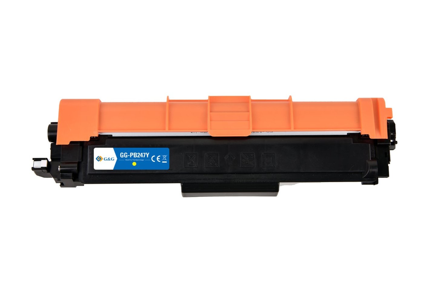 Brother TN-247Y ink cartridge, supply 2300 pages, Yellow, Warranty 3 years.