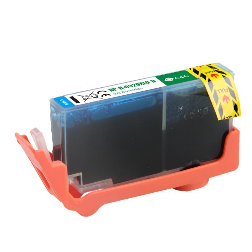 Hp 920XLC mustekasetti, tarvike 13.6ml Cyan, CD972AE#BGX Takuu 3v.