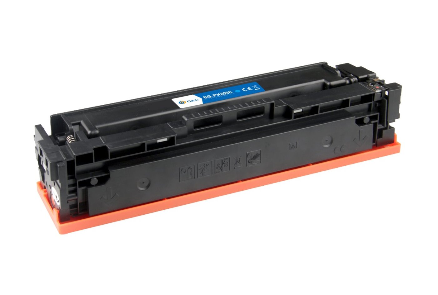 Hp CF531A ink cartridge, accessory 900 pages, 205A Cyan, Warranty 3 years.