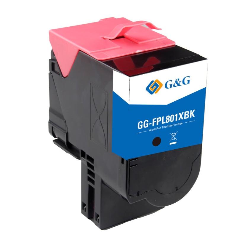 Lexmark 80C2SK0 bläckpatron, leverans 2500 sidor, CX310 svart