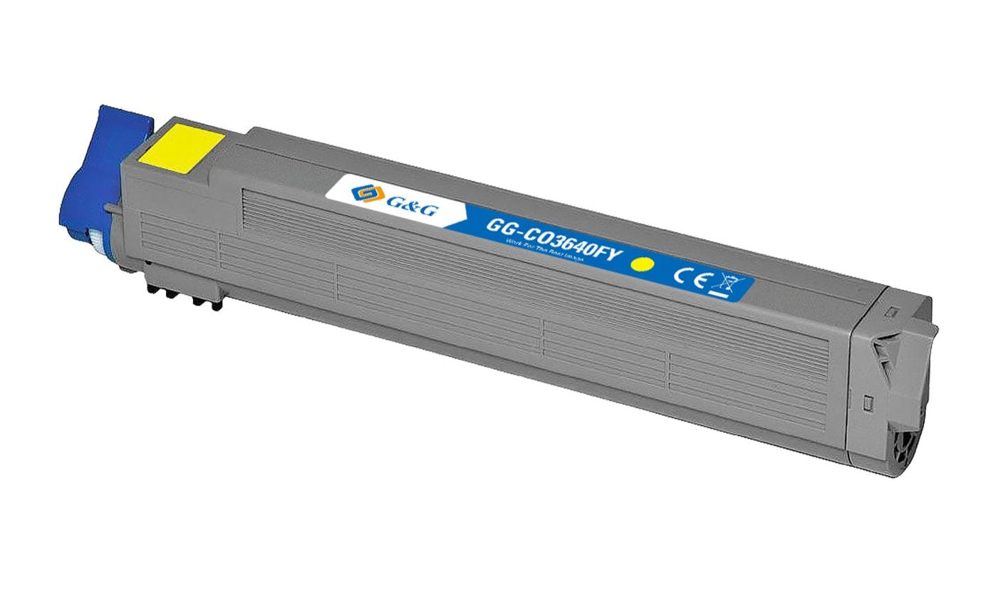 OKI 42918925 mustekasetti, tarvike 15000 sivua, ES3640 Yellow, Takuu 3v.