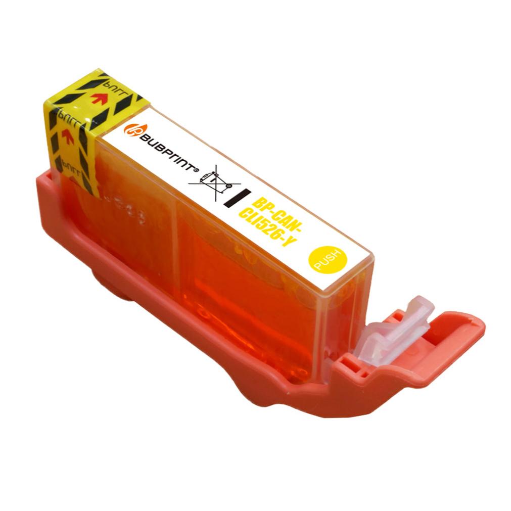 Canon CLI-526Y ink cartridge, accessory 9ml 526Y Yellow, 4543B001 Warranty 3 years.